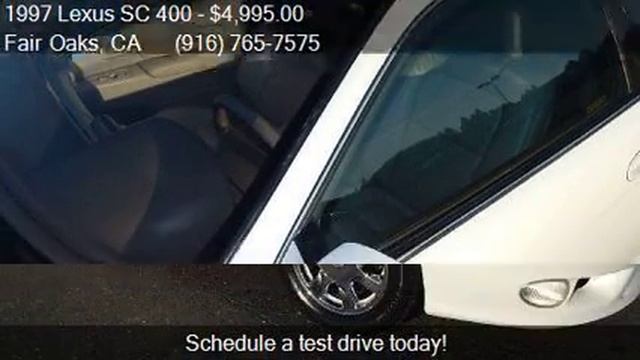1997 Lexus SC 400 PREMIUM for sale in Fair Oaks, CA 95628 at смотреть онлайн