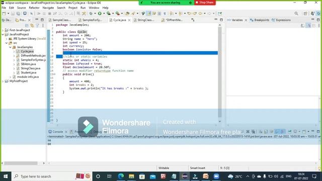 constructors in Java | Types of constructors | Default, No-Arg and parameterized Constructor