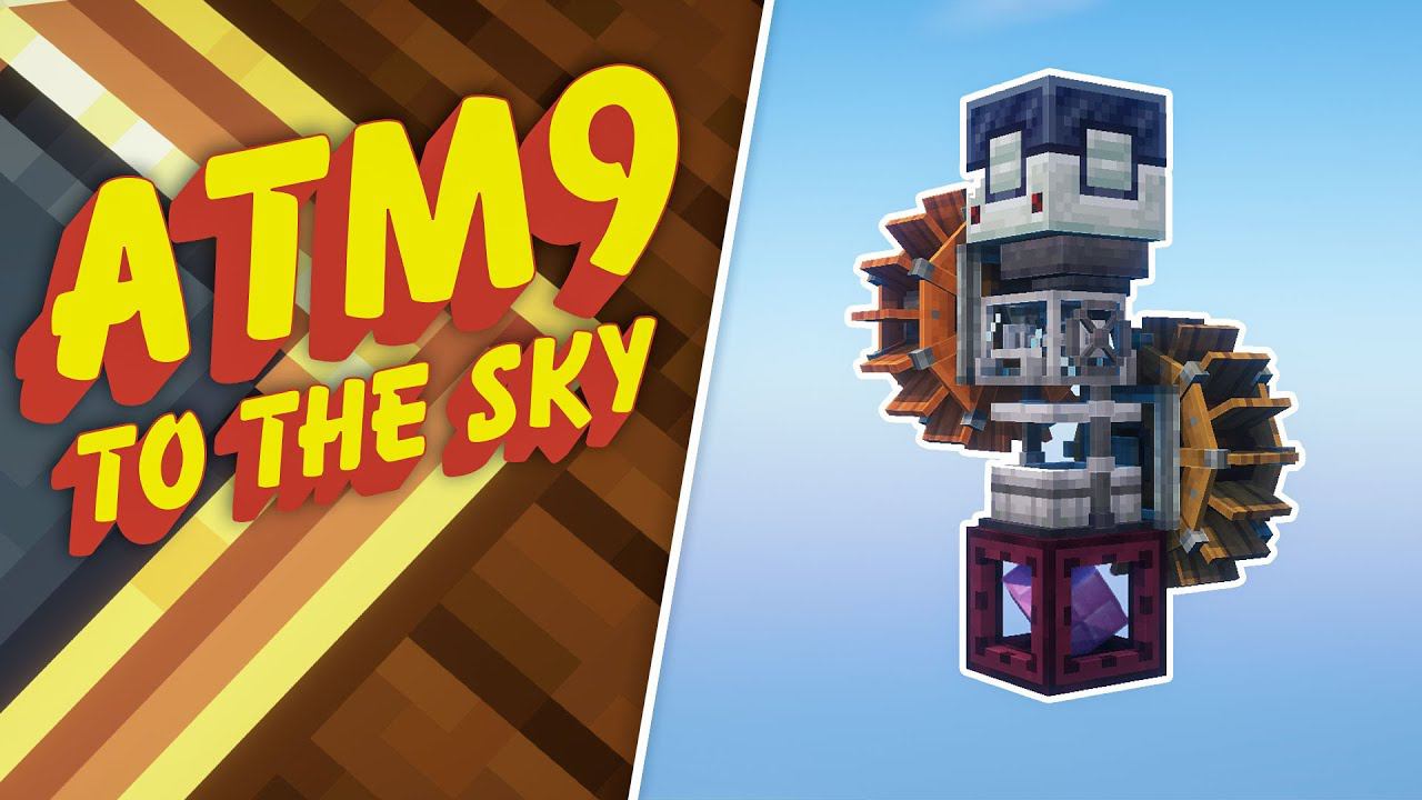 АВТОМАТИЗАЦИЯ Ресурсов на СкайБлоке в Майнкрафте! - All The Mods 9: To The Sky 1.20.1