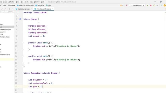 INHERITANCE in Java | Need of Inheritance | Code Reuse | Happy New Year Java Course 2023 смотреть онлайн