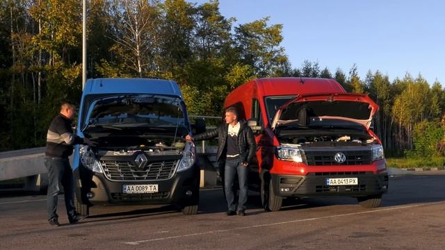 Renault Master VS Volkswagen Crafter /Рено Мастер против Фольксваген Крафтер 2017. КТО КОГО?