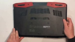 Как разобрать и почистить ноутбук Acer Aspire VX 15 VX5