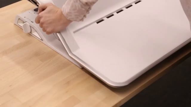 Fellowes® Lotus™ Sit Stand Workstation - Monitor Arms смотреть онлайн