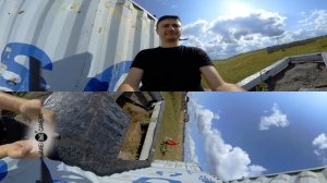 2019.09.05 Видео 360°. На даче. Ростверк.