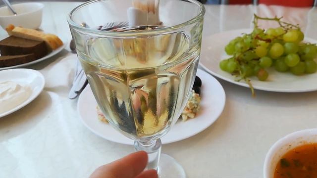 Обзор обеда в парк-отеле Лазурный берег/Анапа/Джемете/2022