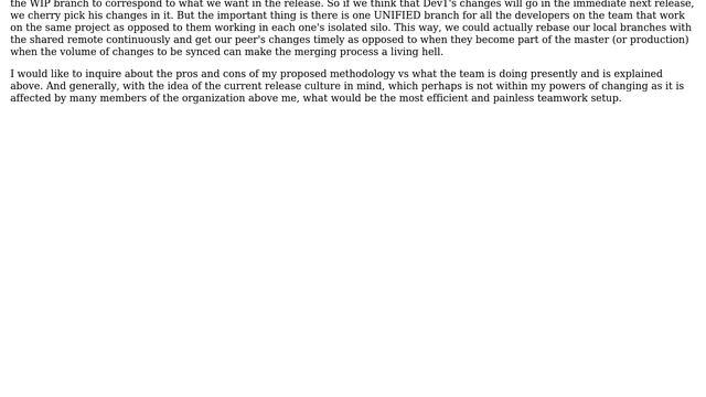 Software Engineering: How to organize remote Git branches when team does single change releases? смотреть онлайн