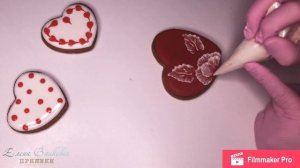 14 ФЕВРАЛЯ: роспись пряников - 4 идеи для новичков ;)