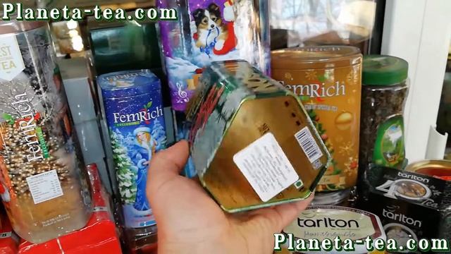 Чай Типсон Зеленая Снежинка. Подарки к праздникам. Планета Чая. Tipson tea. #Чай смотреть онлайн