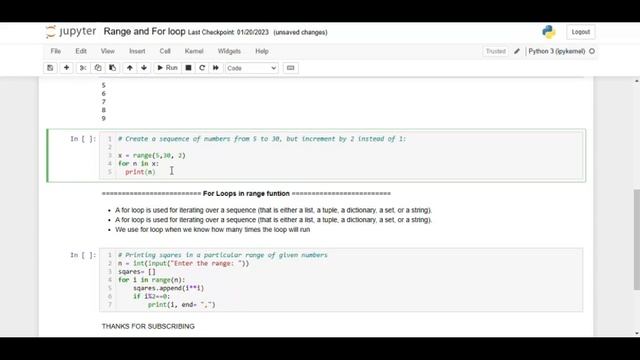 What is For Loop in Python| Range function in Python| Data on Repeat| With Examples