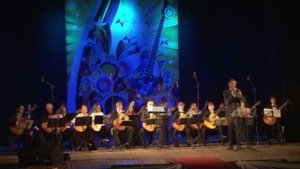 Концерт сводного оркестра гитаристов "Радуга" в ДК "Дружба" (г. Энгельс), 25.01.2022