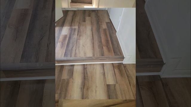 LVP Flooring before and after