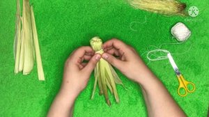 Кукла из кукурузы.