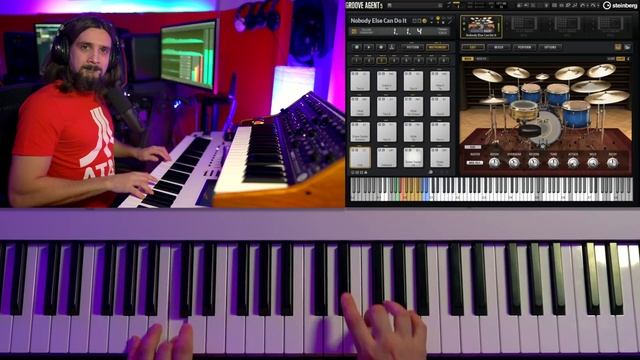 How To play REALISTIC drums on the keyboard- The METHOD #fingerdrumming #tutorial смотреть онлайн
