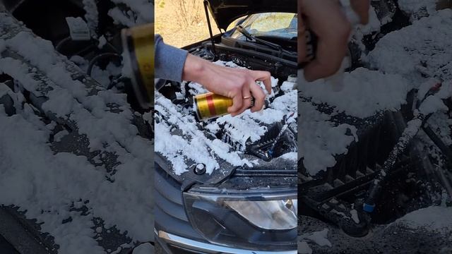 Как помыть двигатель автомобиля - Пенный очиститель Kerry смотреть онлайн