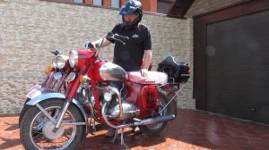 Ява старушка со стартёром