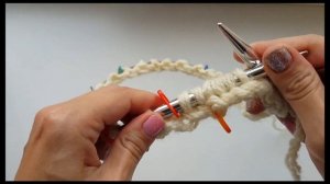 Вяжем росток. Свитер из толстой пряжи