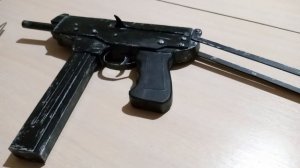 Пистолет-пулемет ПП 91 Кедр обзор(своими руками) #craft #diy #guns #pistol