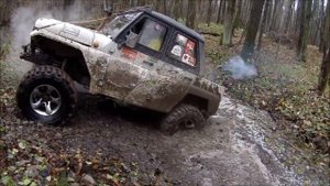 Трофи - Осень / УАЗ / Затопленный Лес