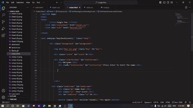 JavaScript 2D Game  Development I Selection Program I Java institute  Shashika Priyashan