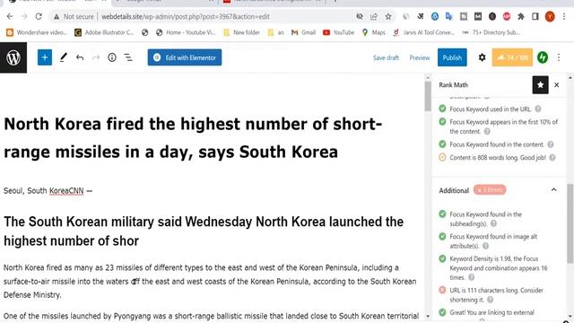 How to do On Page SEO using Rank Math | Complate SEO Optimize post using RankMath SEO Plugin #blog смотреть онлайн