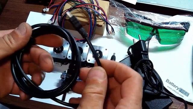 Комплект запчастей и лазерный модуль для нового лазерного гравера