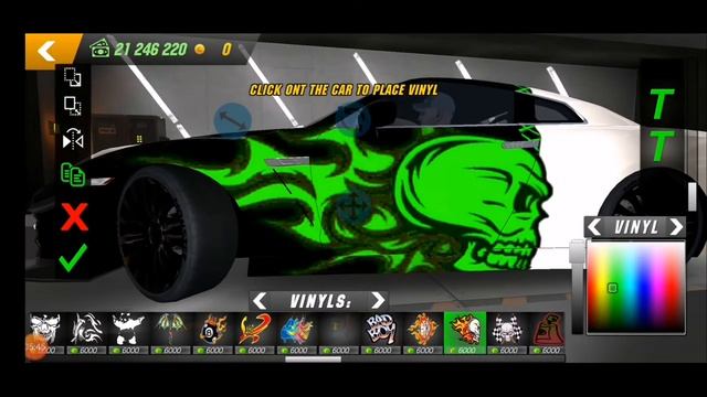 Крутой винил монстр на нисан гтр. смотреть онлайн