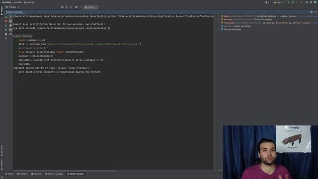 Encoding data for Artificial Intelligence