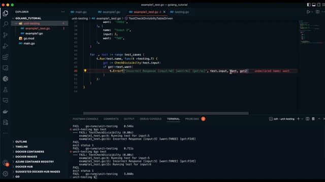 Mastering Go's Testing Package: testing.T-Type Functions, Table-Driven Testing, and More