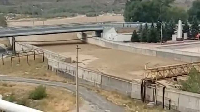 Сель в Тырныаузе. Балкария.