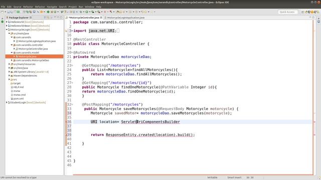 JAVA REST API HTTP Status смотреть онлайн