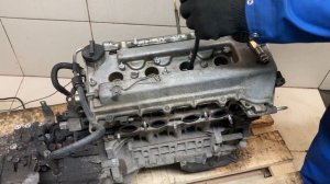 Двигатель Toyota 4ZZ-FE для Corolla E12 2001-2007