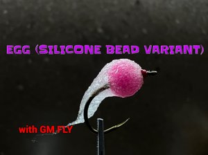 Egg (Silicone Bead Variant) Как связать от GM FLY