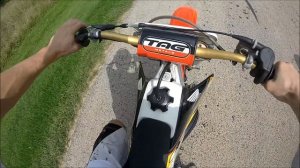 Honda Cr 250 vs Suzuki Rm 125!!!