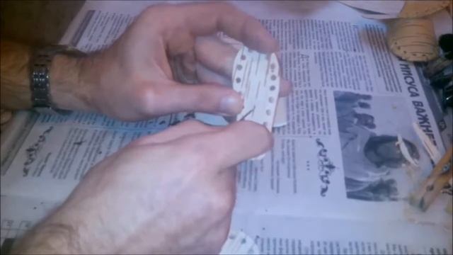 Как сделать сувенирные тапочки из бересты