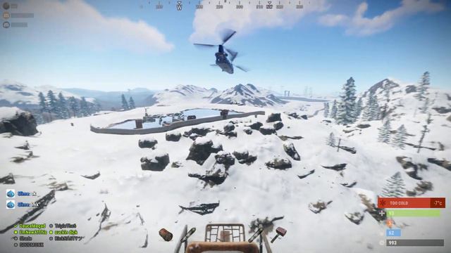 Rust Mini Heli VS.Chinook Epic Loot Exploit!!! смотреть онлайн