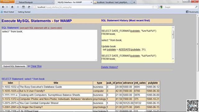 Website Design with PHP & MYSQL - 096 - PHP With Advanced MySQL - Date Functions