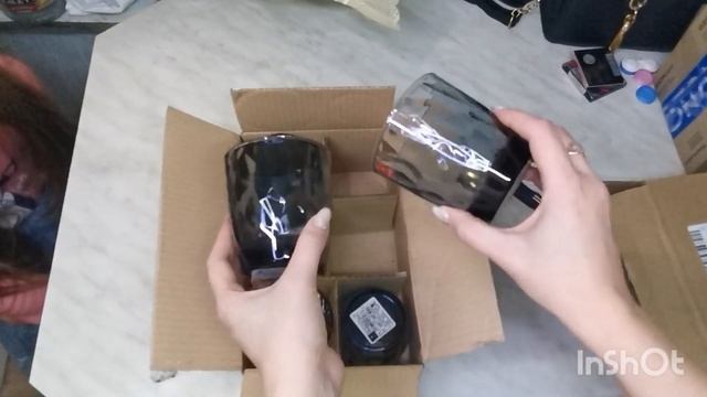 Смешанная распаковка Aliexpress и Озон!!! Цветные линзы с алиэкспресс, сумка, посуда, ветчинница!
