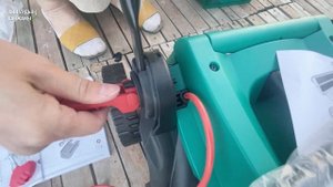 Газонокосилка Bosch колесная ARM 37 0.600.8A Көгалшапқыш Сборка