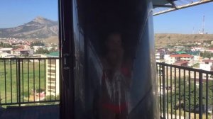 В капсуле. Аквапарк Судак