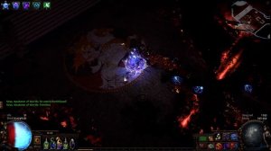 POE 3.9 Sirus LV8 Storm Brand-Trickster Deathless Budget Build Metamorphe league !