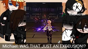 || My Fav Characters react to each other || Raiden Shogun || first video ? || Eimiko || part -1 ||