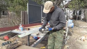 Очистка инструмента от бетона