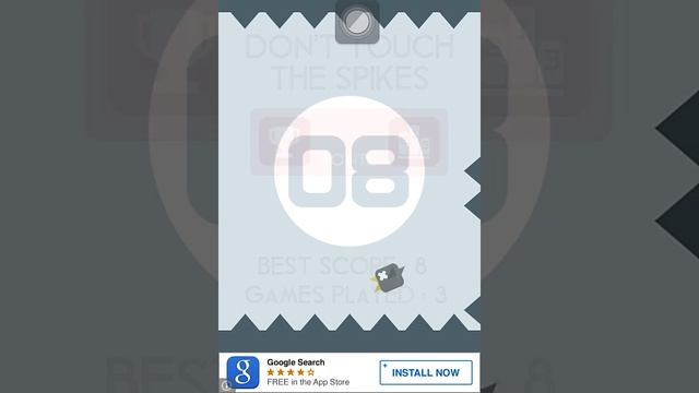 Don't Touch The Spikes Gameplay and Highscore смотреть онлайн