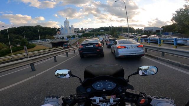 Honda CBF600S on city streets Part 85 смотреть онлайн