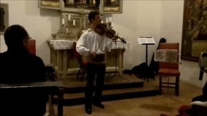 Pietro Locatelli. Capriccio for violin solo. Ivan Ivanov (violin)