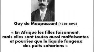 Ces Négrophobes enseignés à nos enfants dans les écoles de la république !