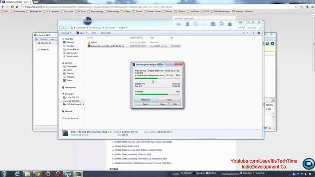 How to Downloading Eclipse (For Java) смотреть онлайн
