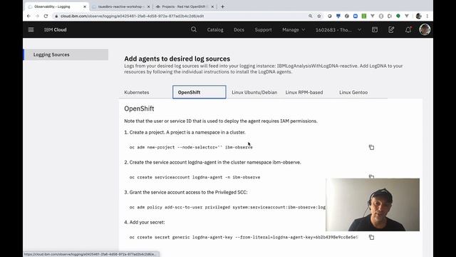 Use distributed Logging for Microservices with IBM Log Analysis with LogDNA. (5/6)