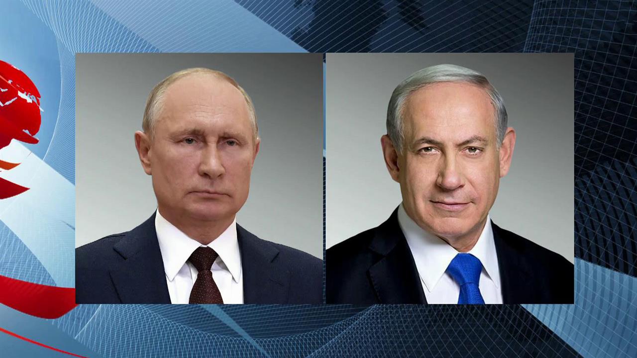 Владимир Путин провел телефонный разговор с главой израильской партии "Ликуд" Биньямином Нетаньяху