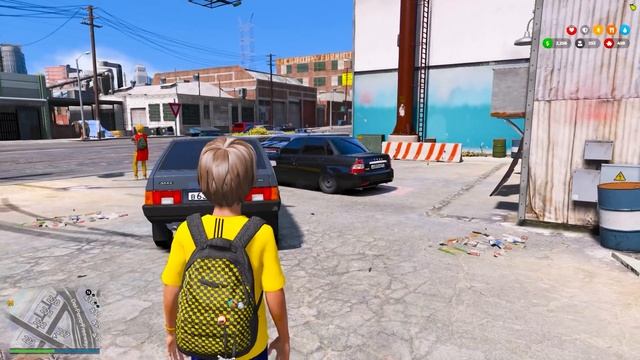 ОПЕРСКАЯ ЕЗДА В GTA 5 - ШКОЛЬНИК НА ПРИОРЕ БПАН ДЕРЗИТ ДПС ЗА ТОНИРОВКУ! ?ВОТЕР